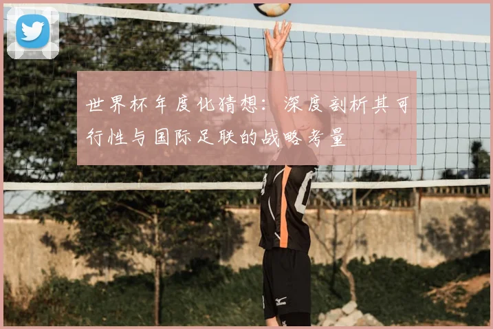 世界杯年度化猜想：深度剖析其可行性与国际足联的战略考量