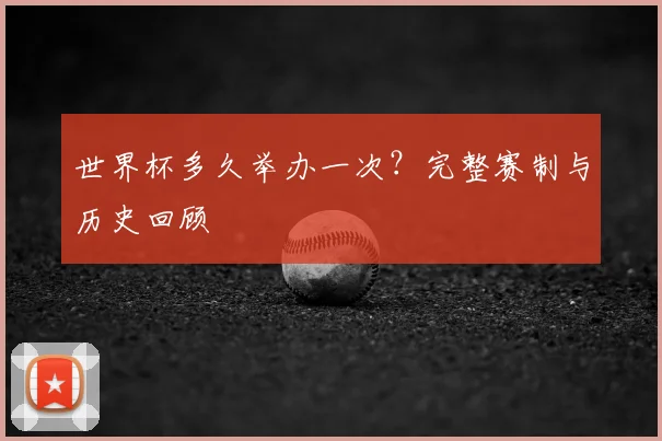 世界杯多久举办一次？完整赛制与历史回顾